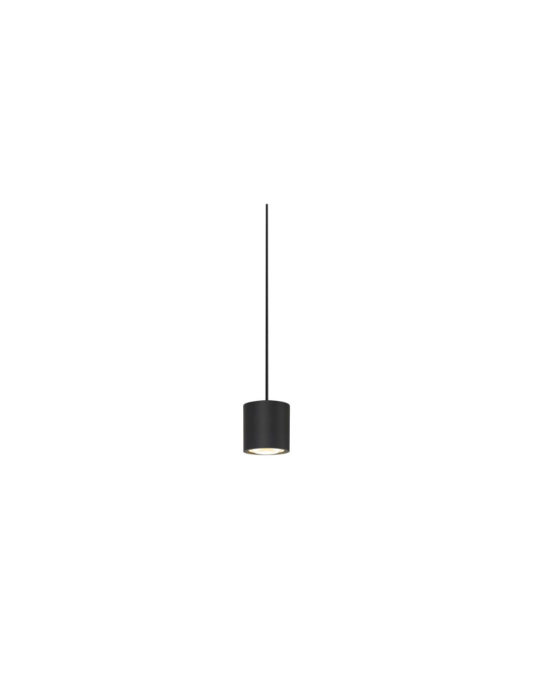 Oculus PK suspension LED single noire DIM TO WARM 2000-3000K