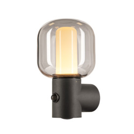 Ovalisk WL sensor applique LED outdoor anthracite CCT switch 3000/4000K