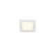 Senser 12 DL plafonnier encastré LED d'angle blanc 4000K