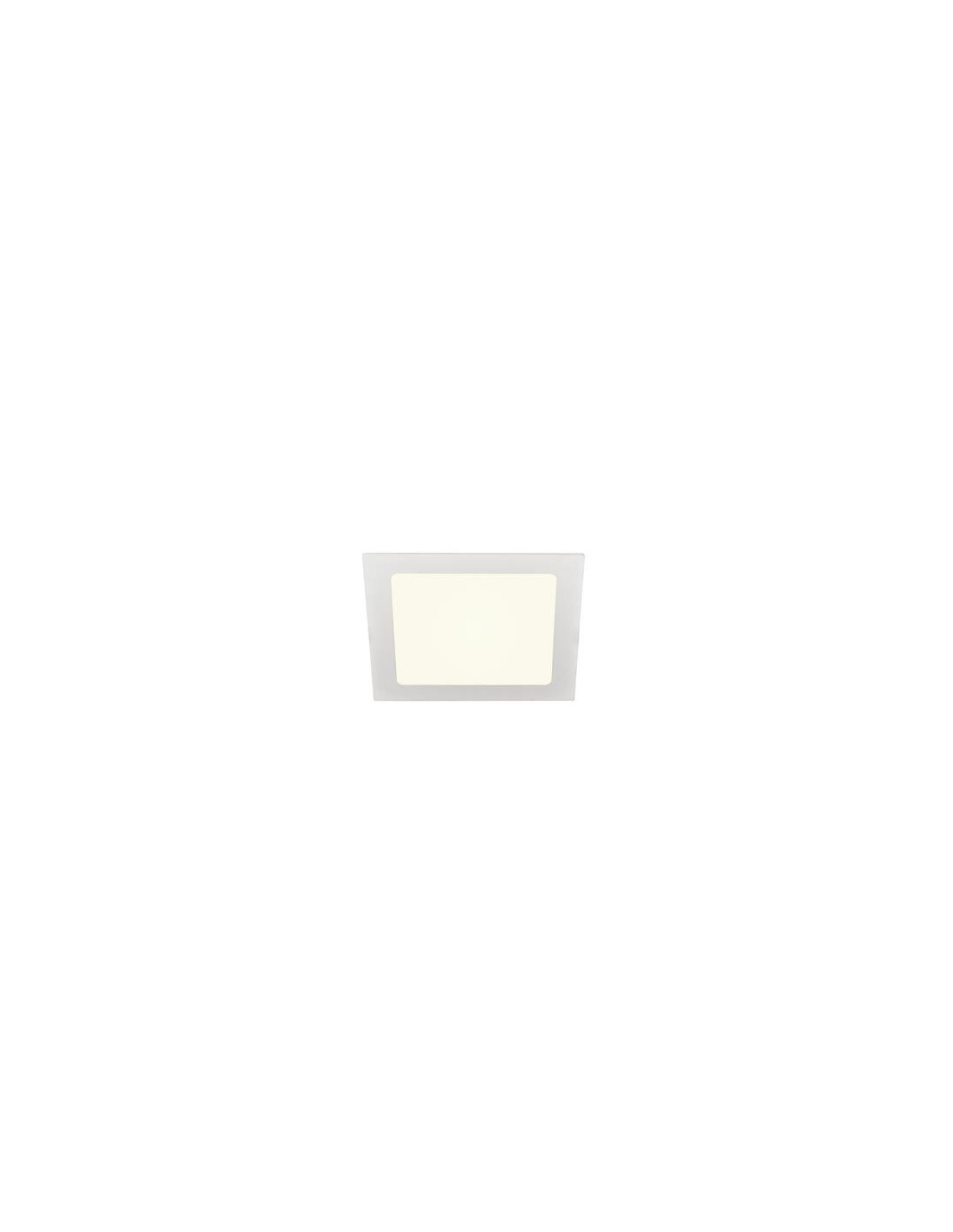 Senser 18 DL plafonnier encastré LED d'angle blanc 4000K