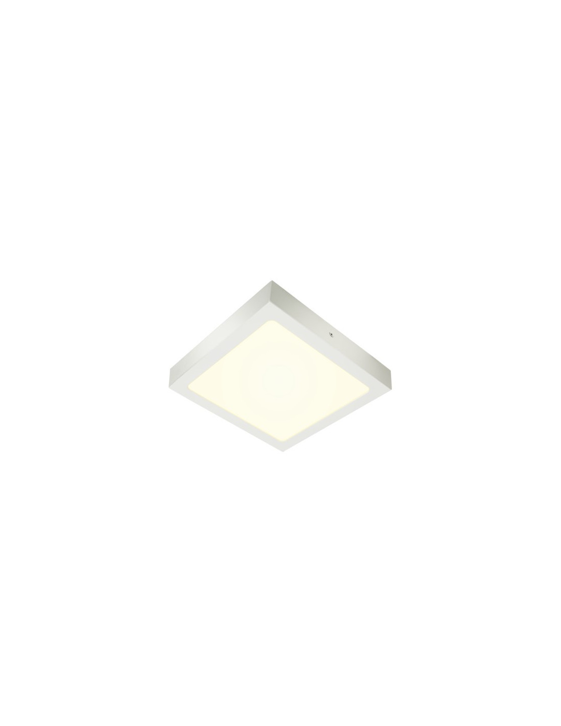 Senser 24 CW applique murale/plafond LED d'angle blanches 4000 K