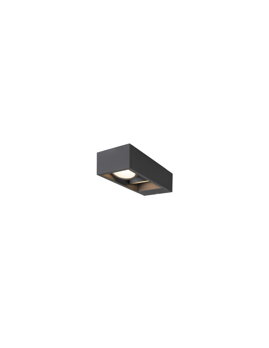 Eskina frame WL applique LED outdoor double anthracite CCT switch 3000/4000K