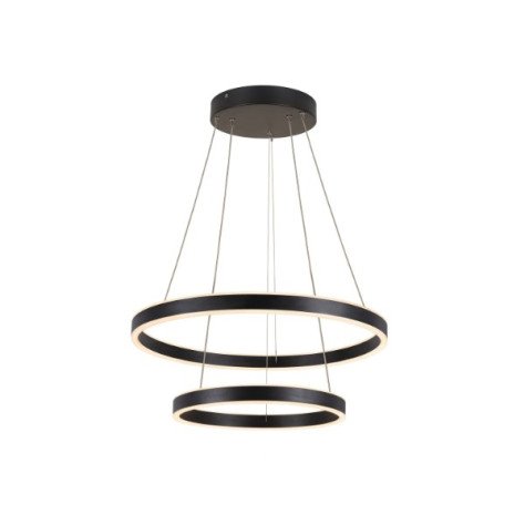 One double PD phase UP/DOWN suspension LED noire CCT switch 2700/3000K