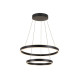 One double PD phase UP/DOWN suspension LED noire CCT switch 2700/3000K