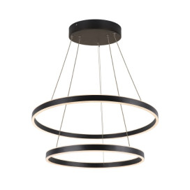 One double PD DALI UP/DOWN suspension LED noire CCT Switch 3000/4000K