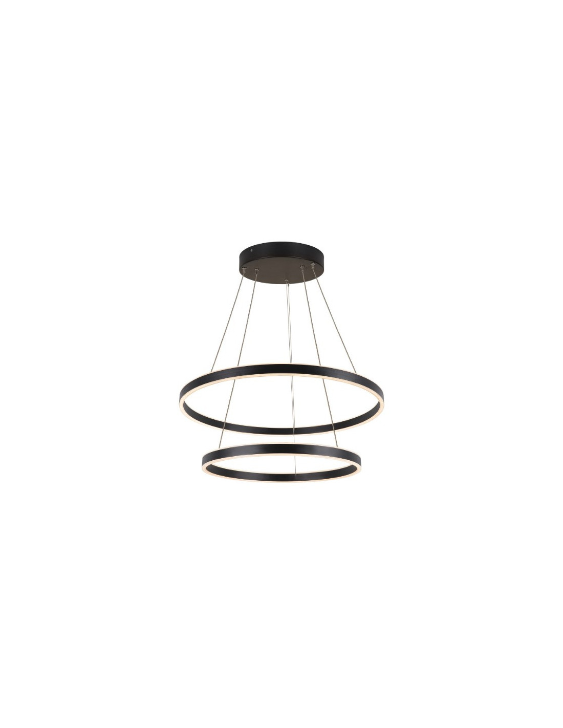 One double PD DALI UP/DOWN suspension LED noire CCT Switch 3000/4000K