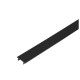 S-track DALI recouvrement de rail noir 2 m
