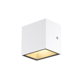 SITRA S WL SINGLE, Applique murale d'extérieur apparente LED, blanc, commutateur