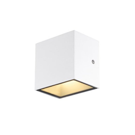 SITRA S WL SINGLE, Applique murale d'extérieur apparente LED, blanc, commutateur
