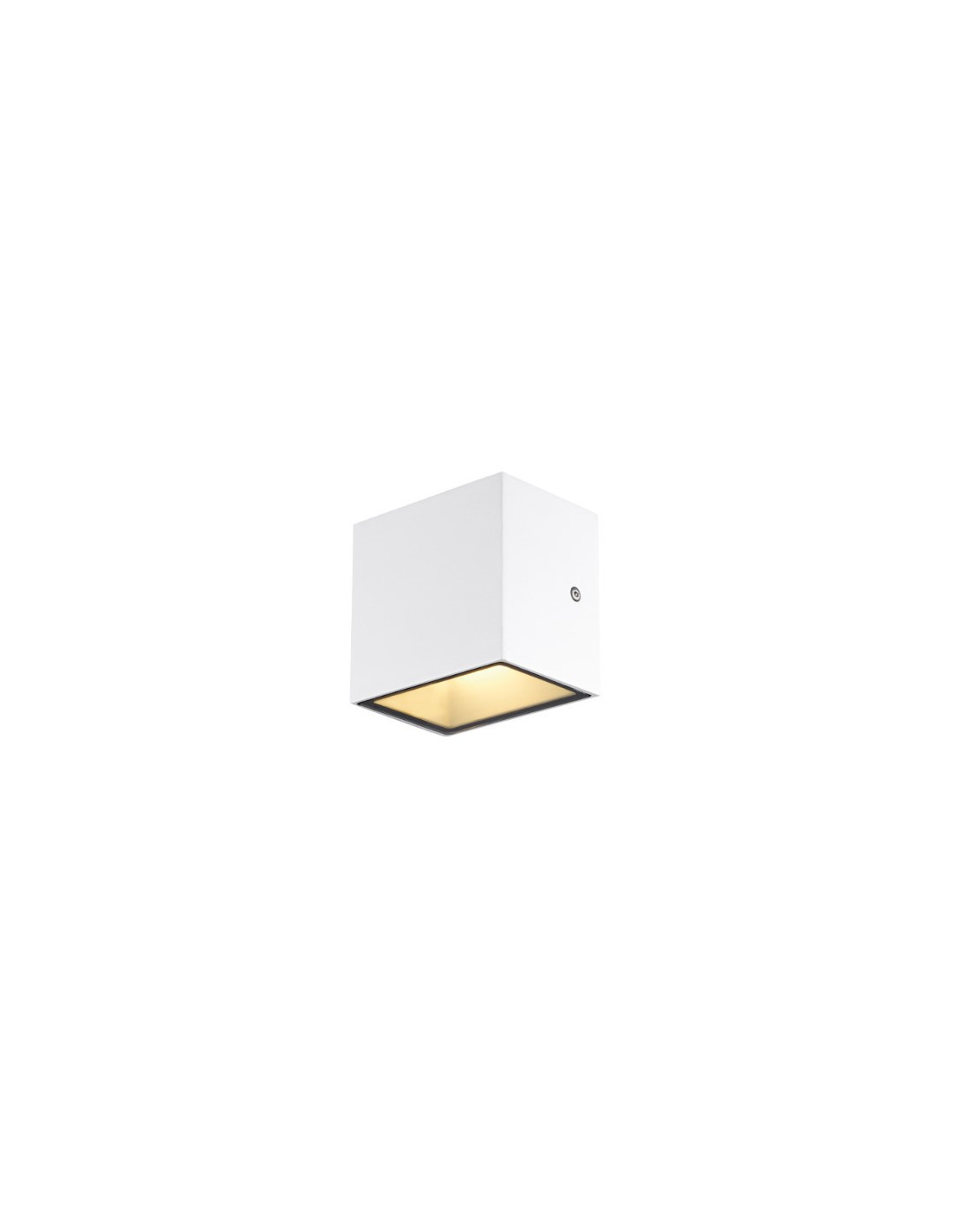 SITRA S WL SINGLE, Applique murale d'extérieur apparente LED, blanc, commutateur