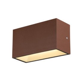 SITRA M WL UP/DOWN, Applique murale d'extérieur apparente LED, couleur rouille,