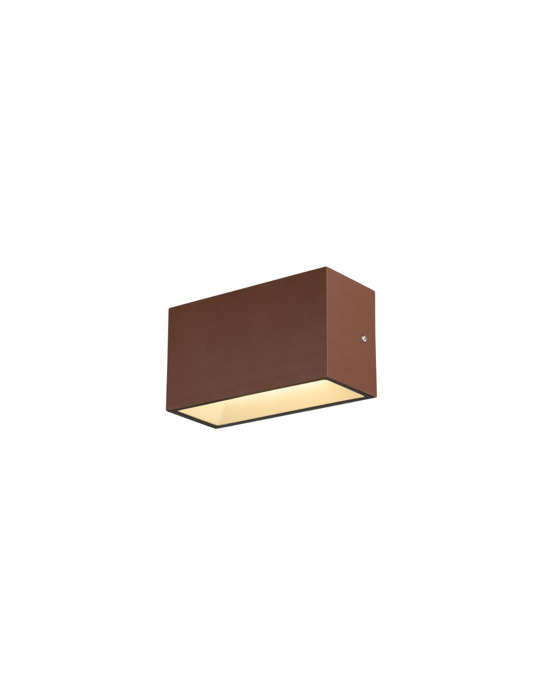 SITRA M WL UP/DOWN, Applique murale d'extérieur apparente LED, couleur rouille,