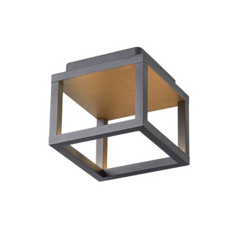 QUADRULO CL, Luminaire monté au plafond LED outdoor anthracite