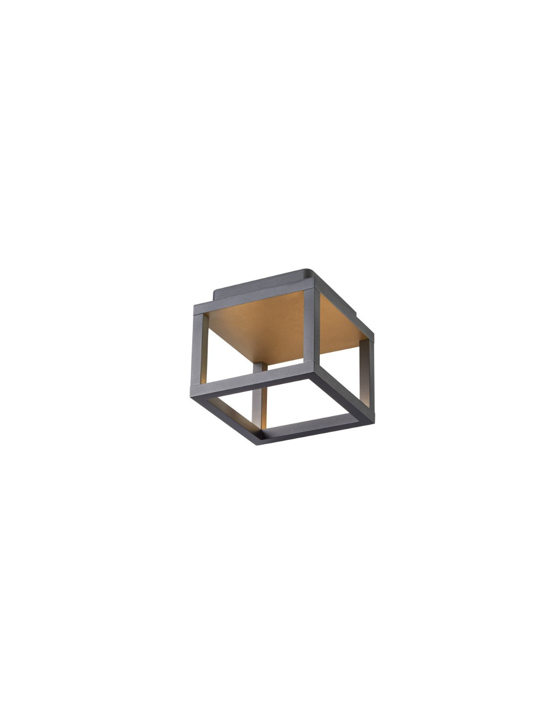 QUADRULO CL, Luminaire monté au plafond LED outdoor anthracite