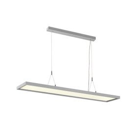 WORKLIGHT PD, Suspension argent 57 W 5000 lm 4000 K IRC 80 80° DALI
