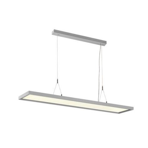 WORKLIGHT PD, Suspension argent 57 W 5000 lm 4000 K IRC 80 80° DALI