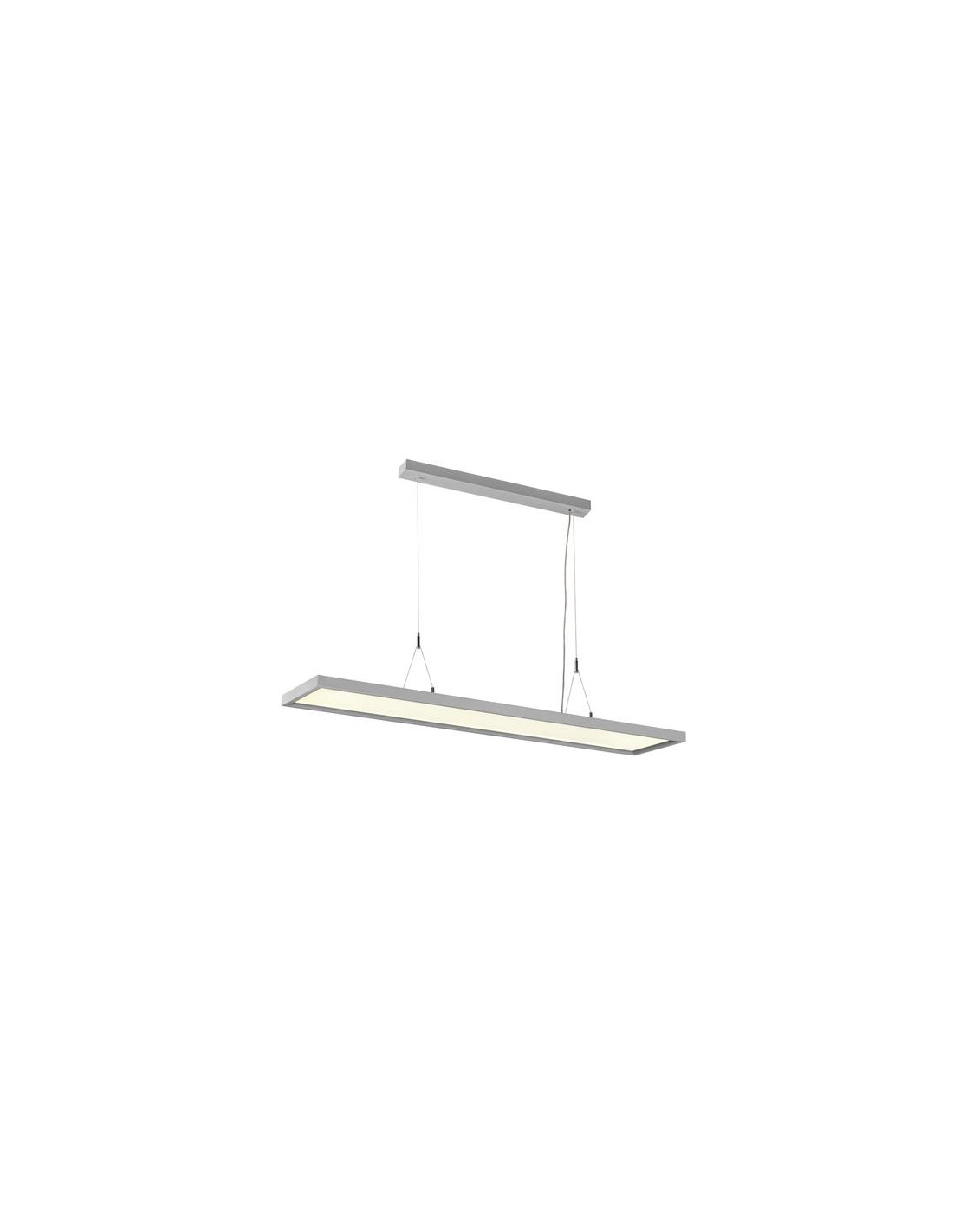 WORKLIGHT PD, Suspension argent 57 W 5000 lm 4000 K IRC 80 80° DALI