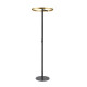 ONE STRAIGHT FL, Luminaire à poser noir/laiton 20W 1200/1200 lm 2700/3000K