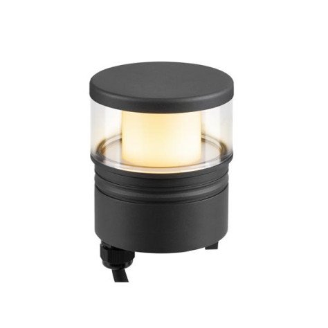 M-POL S Polehead, Tête du luminaire, anthracite, 11 W, 470/510 lm, 2700/3000 K