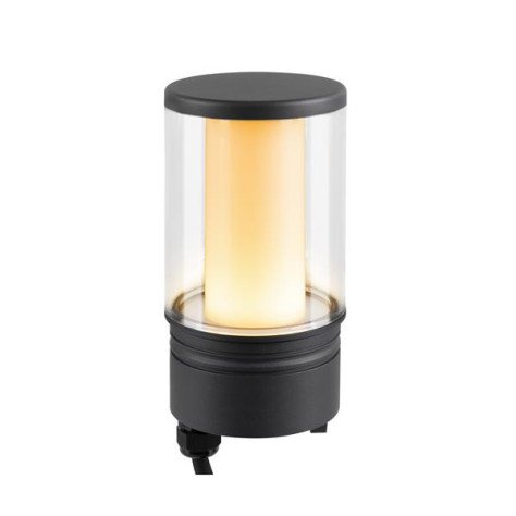 M-POL M Polehead, Tête du luminaire, anthracite, 11 W, 590/660 lm, 2700/3000 K