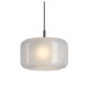 PANTILO 28 PD, E27 Suspension verre blanc/chromé