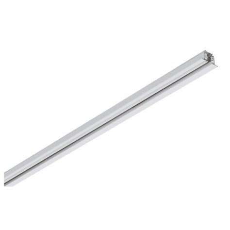 Rail encastré triphasé S-TRACK, rail haute tension, 1 m, blanc, DALI