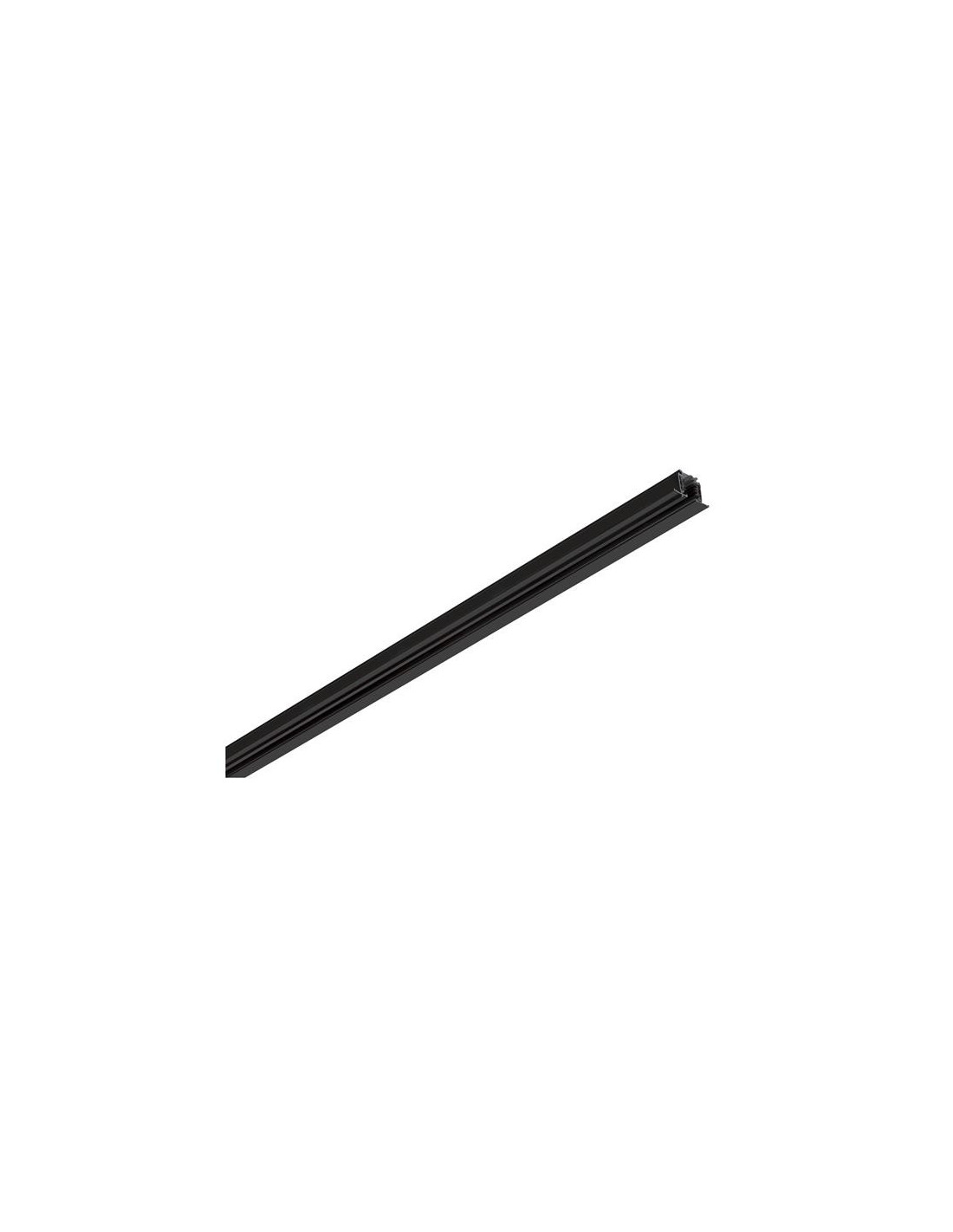 Rail encastré triphasé S-TRACK, rail haute tension, 3 m, noir, DALI