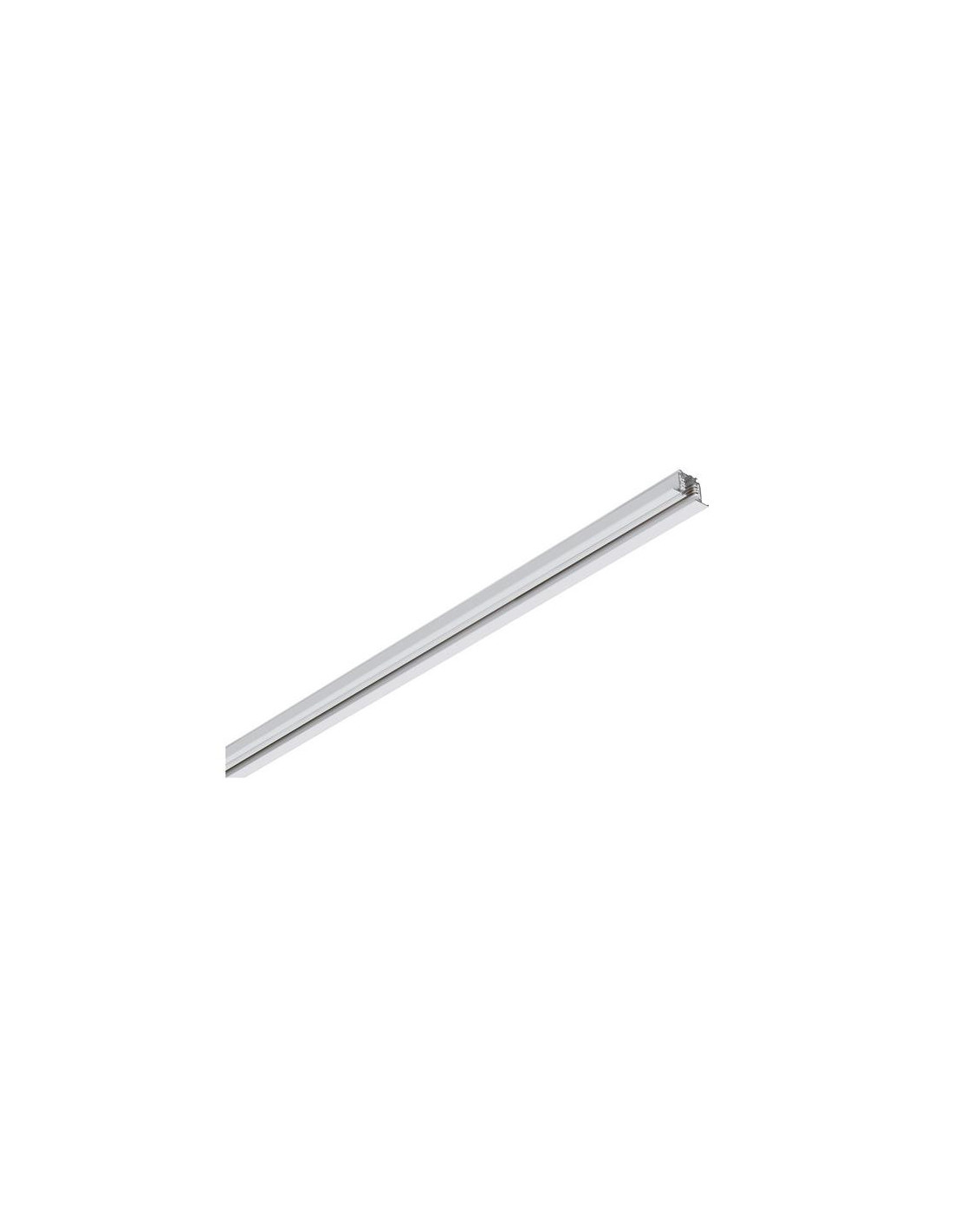 Rail encastré triphasé S-TRACK, rail haute tension, 3 m, blanc, DALI