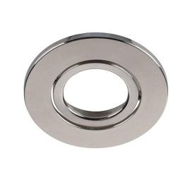 Cache UNIVERSAL DOWNLIGHT, pour Downlight IP20, pivotant, rond, chromé