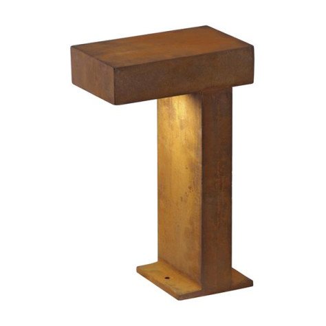 Lampadaire outdoor LED Rusty Pathlight 40 rouille IP55 3000K