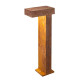 Lampadaire outdoor LED Pathlight 70 rouille IP55 3000K