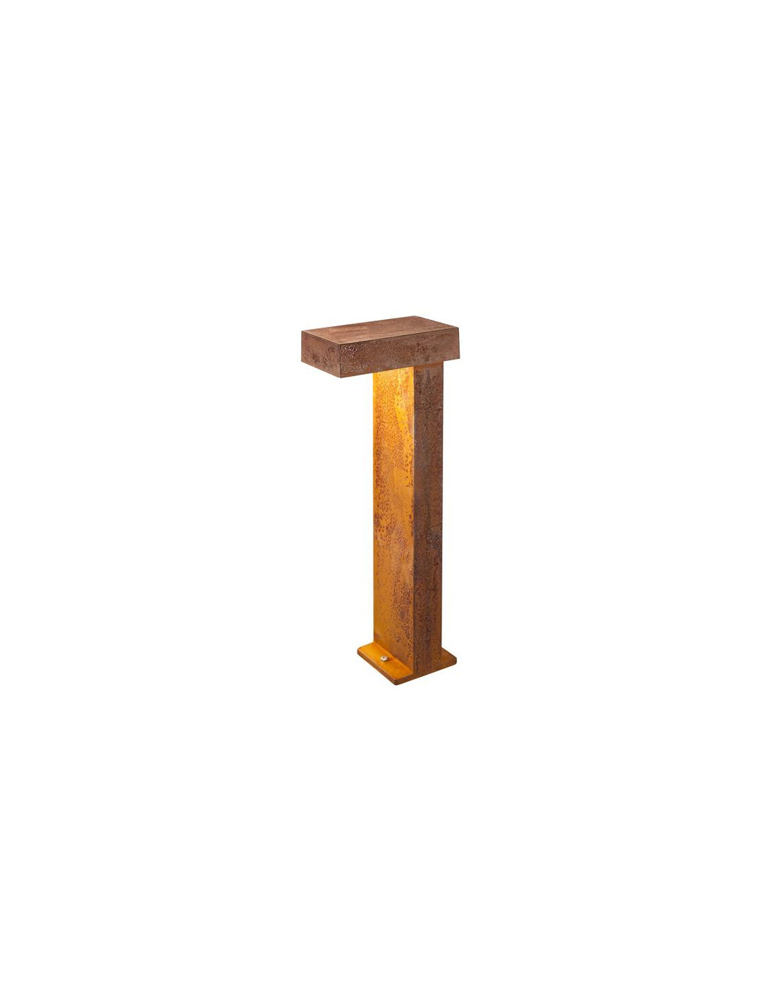 Lampadaire outdoor LED Pathlight 70 rouille IP55 3000K