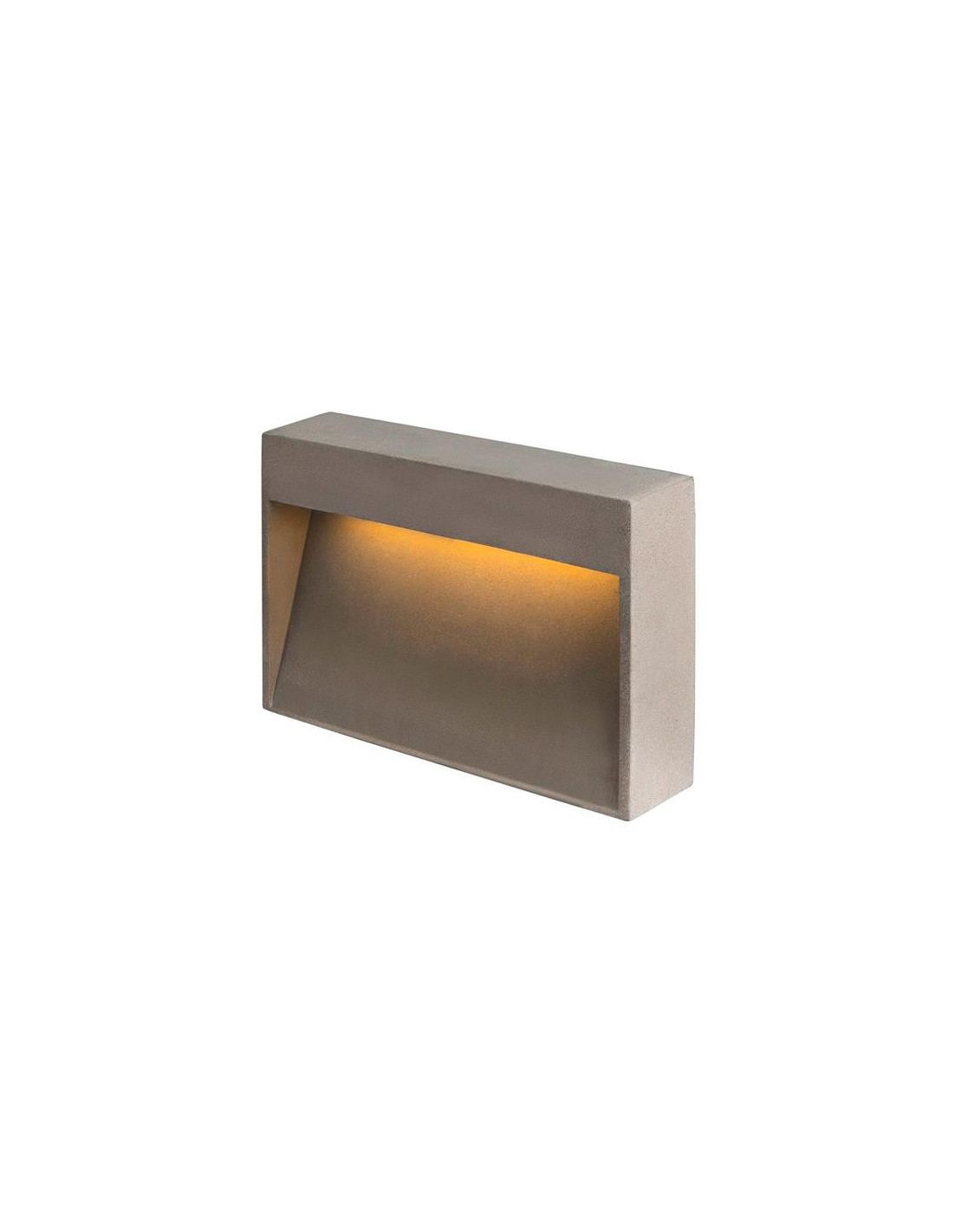 CONCRETO M WL Applique murale apparente gris 85 W 350 lm 3000 K