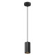 ASTO TUBE suspension GU10 longueur de suspension 250 cm max 10 W noir