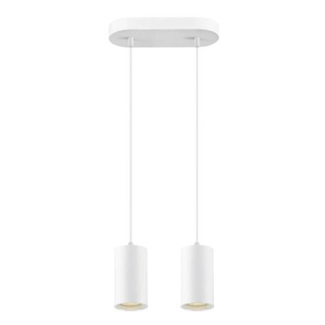 ASTO TUBE suspension GU10 longueur de suspension 250 cm 2 x 10 W max blanc