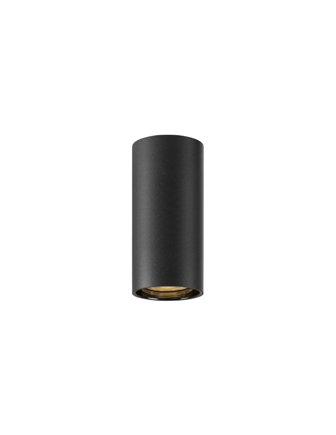 ASTO TUBE luminaire monté au plafond cylindrique max 1 x 10 W noir