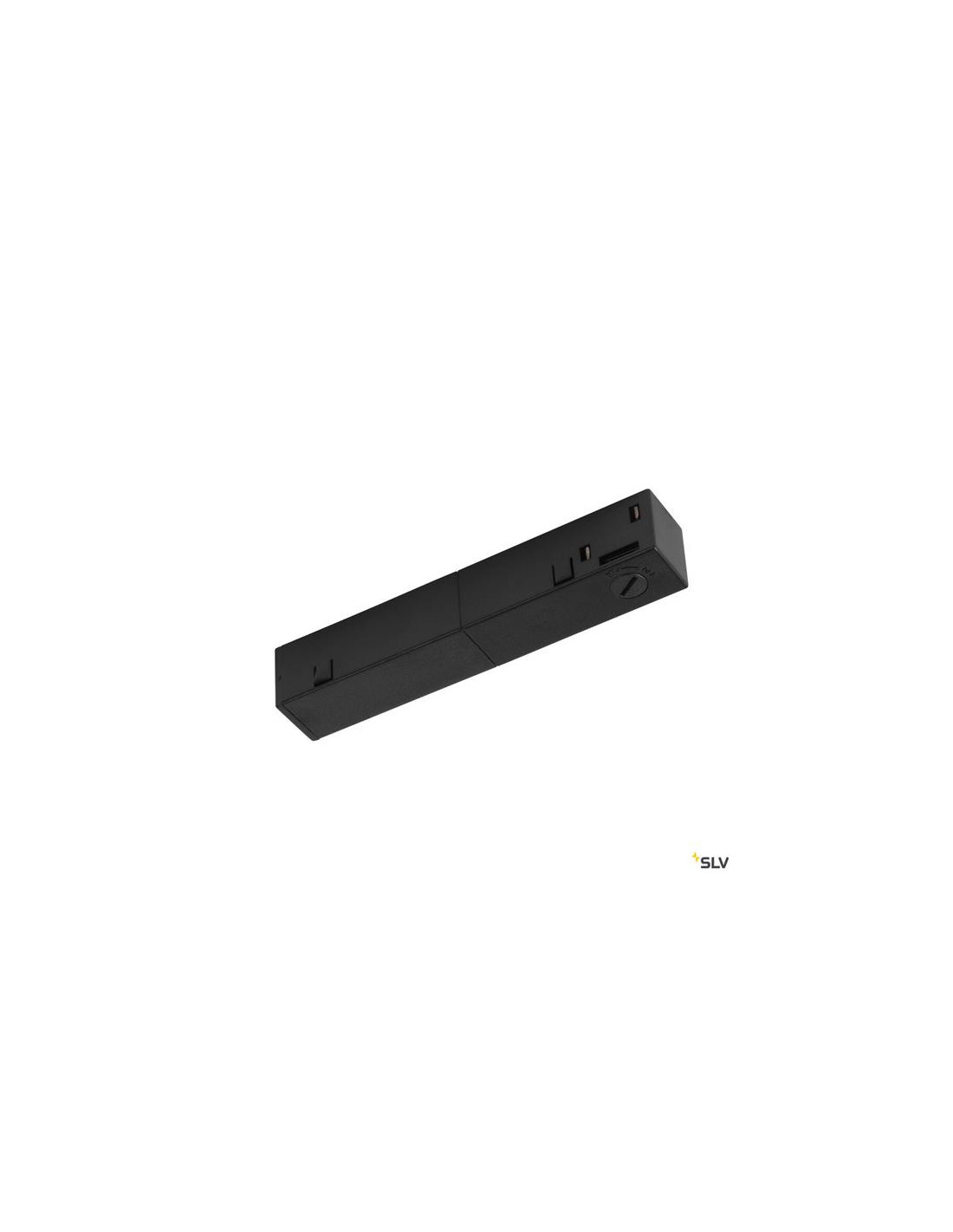 Dispositif d'alimentation d'extrémité gauche 48 V TRACK noir DALI