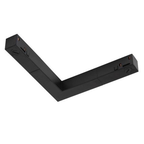 Connecteur en L électrique 48 V TRACK noir DALI