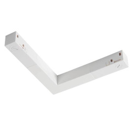Connecteur en L électrique 48 V TRACK blanc DALI
