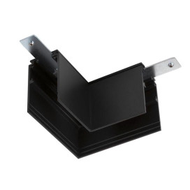 Connecteur en L 48 V TRACK pour rail apparent profond Stereo gauche noir