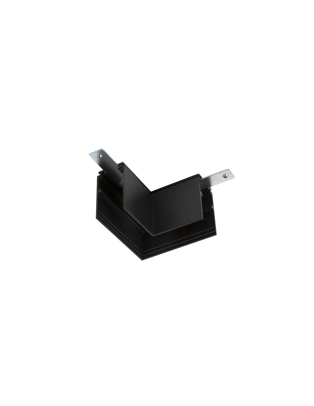 Connecteur en L 48 V TRACK pour rail apparent profond Stereo gauche noir