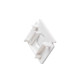 Cache d'extrémité pour rail apparent standard 48 V TRACK blanc