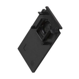 Cache d'extrémité pour rail apparent profond 48 V TRACK noir