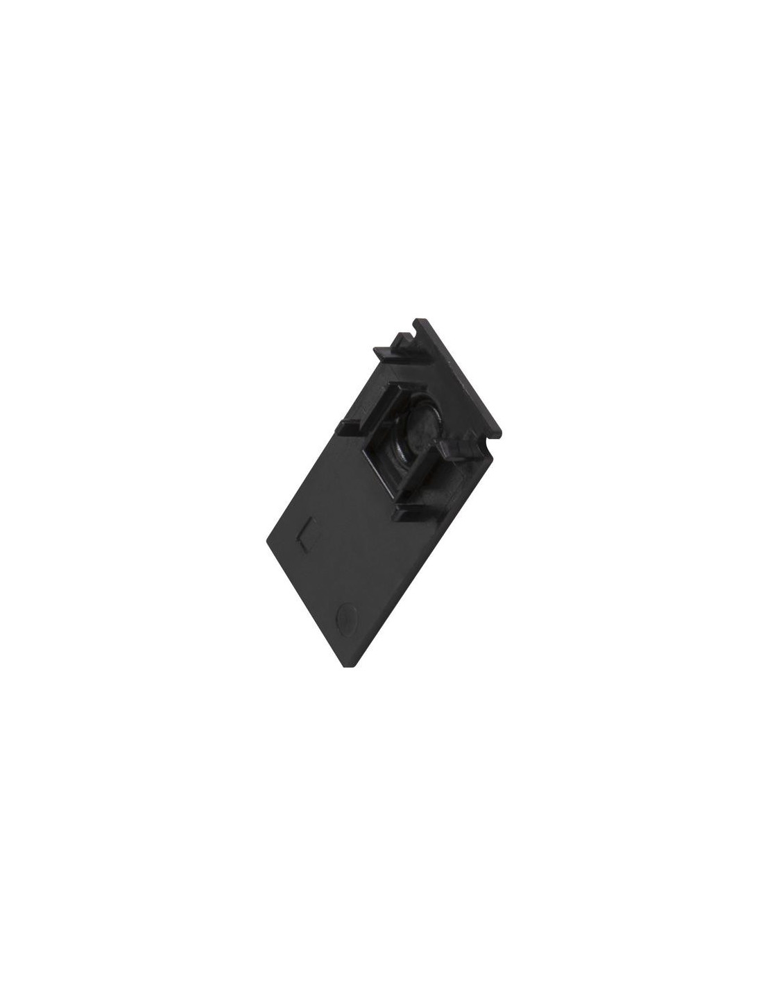 Cache d'extrémité pour rail apparent profond 48 V TRACK noir