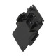 Cache d'extrémité pour rail encastré 48 V TRACK noir