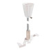 Suspension 48 V TRACK barre 1 m blanc