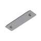 Plaque de renforcement de rails pour rail apparent 48 V TRACK gris