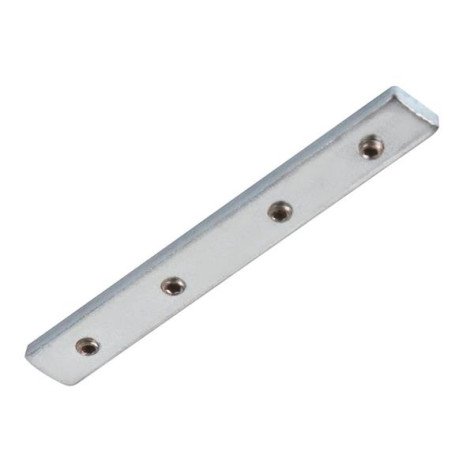 Plaque de renforcement de rails pour rail encastré 48 V TRACK gris