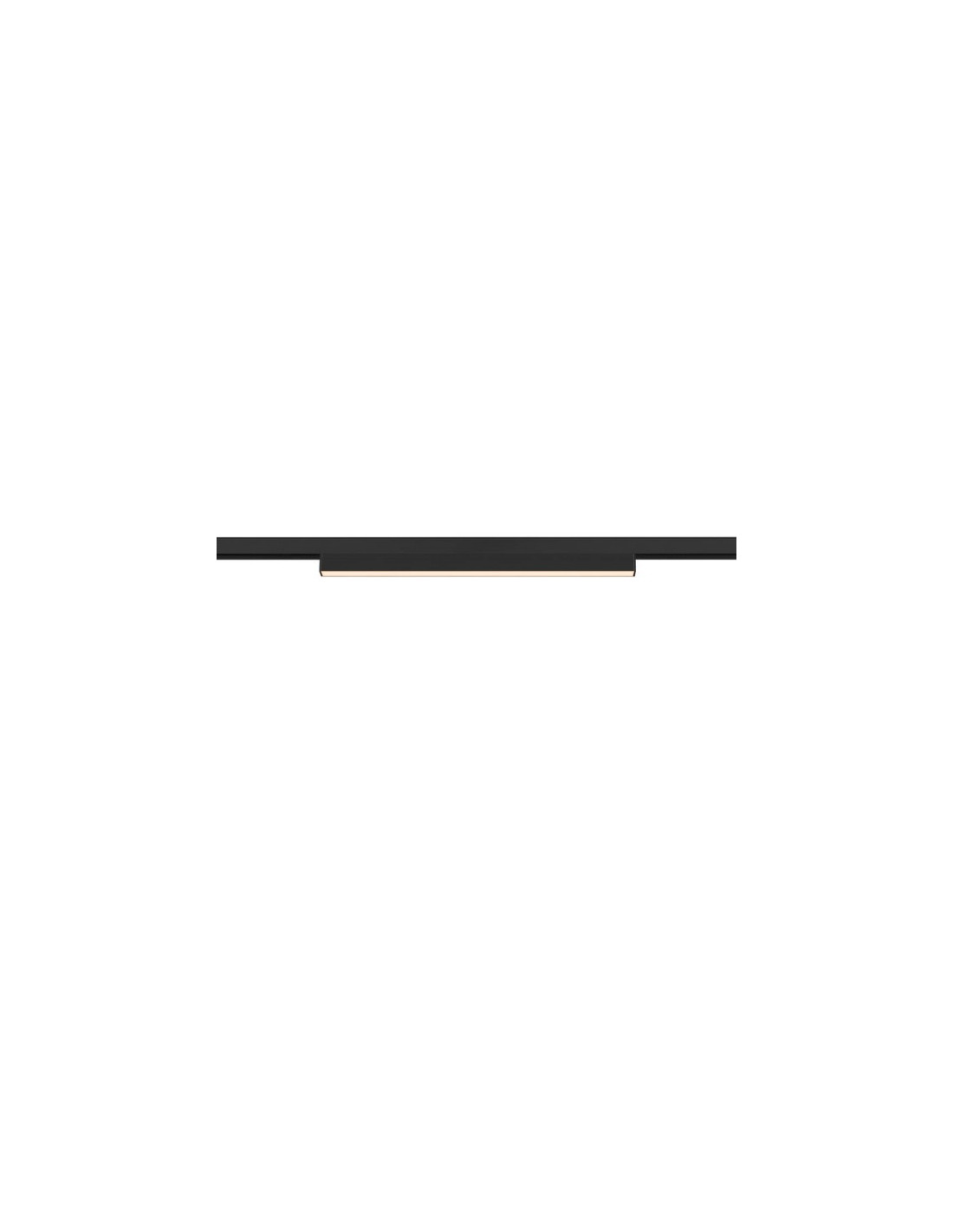 IN-LINE 44 48 V TRACK opale DALI spot noir 14 W 1140 lm 2700 K IRC 90 95°