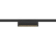 IN-LINE 24 48V TRACK Move DALI Darklight Reflector spot noir 73W 610lm 3000K